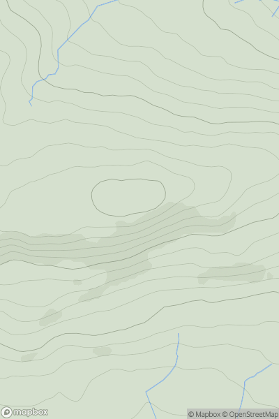 Thumbnail image for High Crag [Central Pennines] [SE030552] showing contour plot for surrounding peak